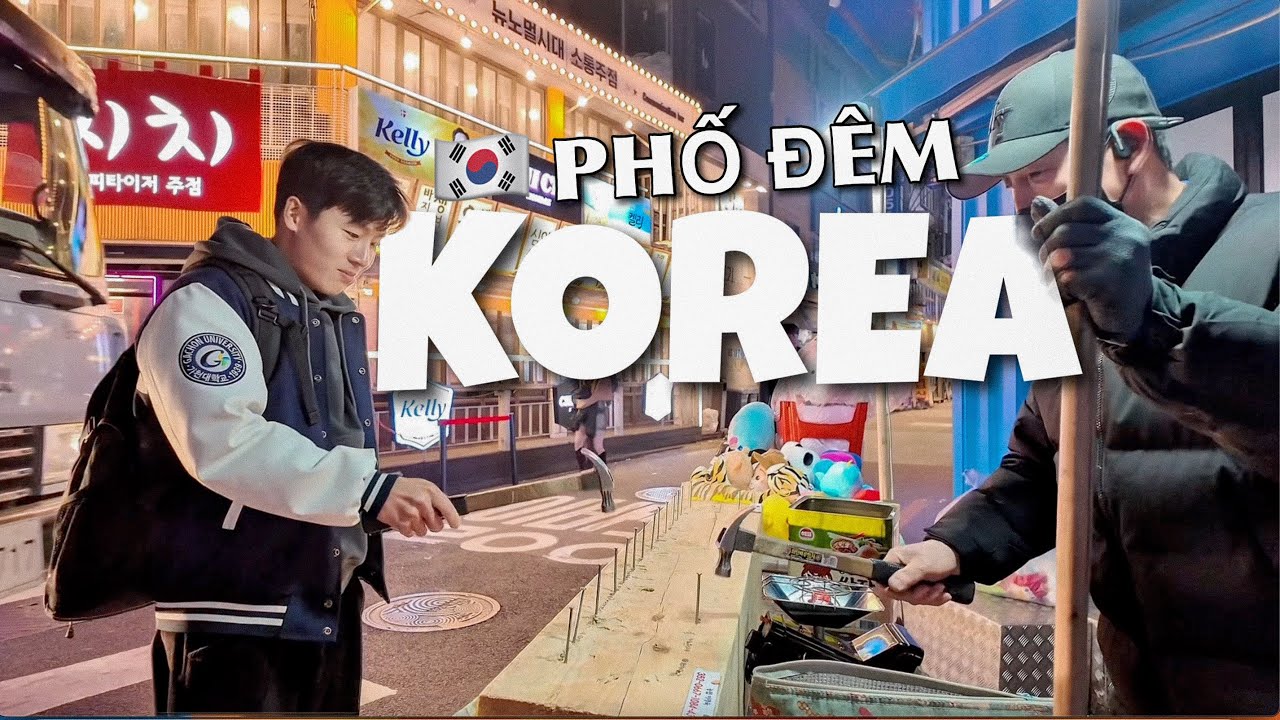 Chiến thắng trò chơi đường phố Hàn Quốc - Có nhiều bài hát Việt Nam ở quán Hàn Quốc